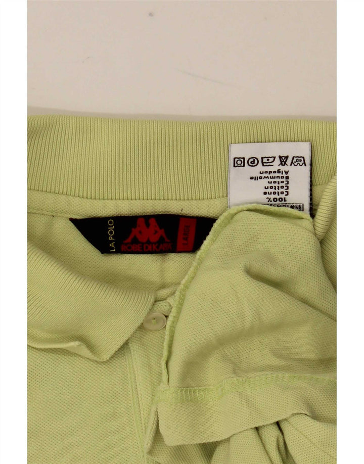 Kappa Polo Homme Grand Vert Coton