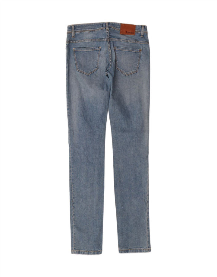 REFRIGUE Womens Slim Jeans IT 44 Medium W30 L34 Blue Cotton