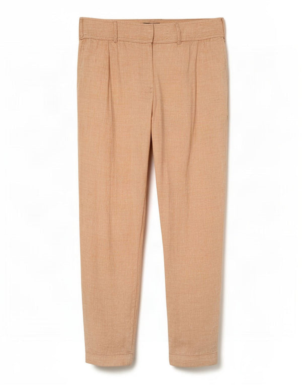 Marks & Spencer Pantalon chino slim pour femme UK 8 Small W28 L28 Lin rose