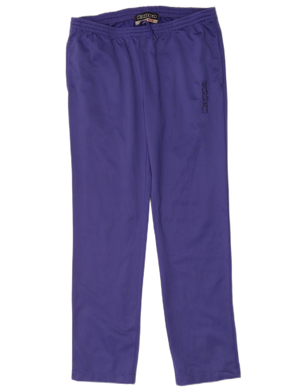 Kappa Pantalon de survêtement pour femme UK 14 Large Violet Polyester