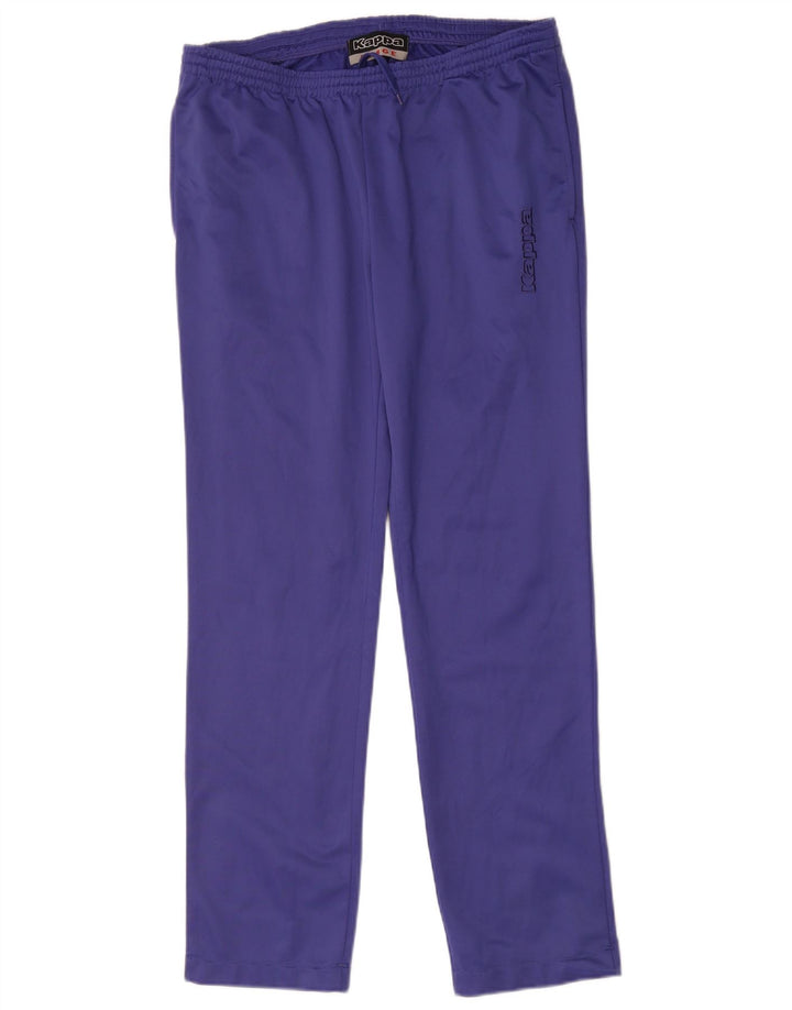 Kappa Pantalon de survêtement pour femme UK 14 Large Violet Polyester