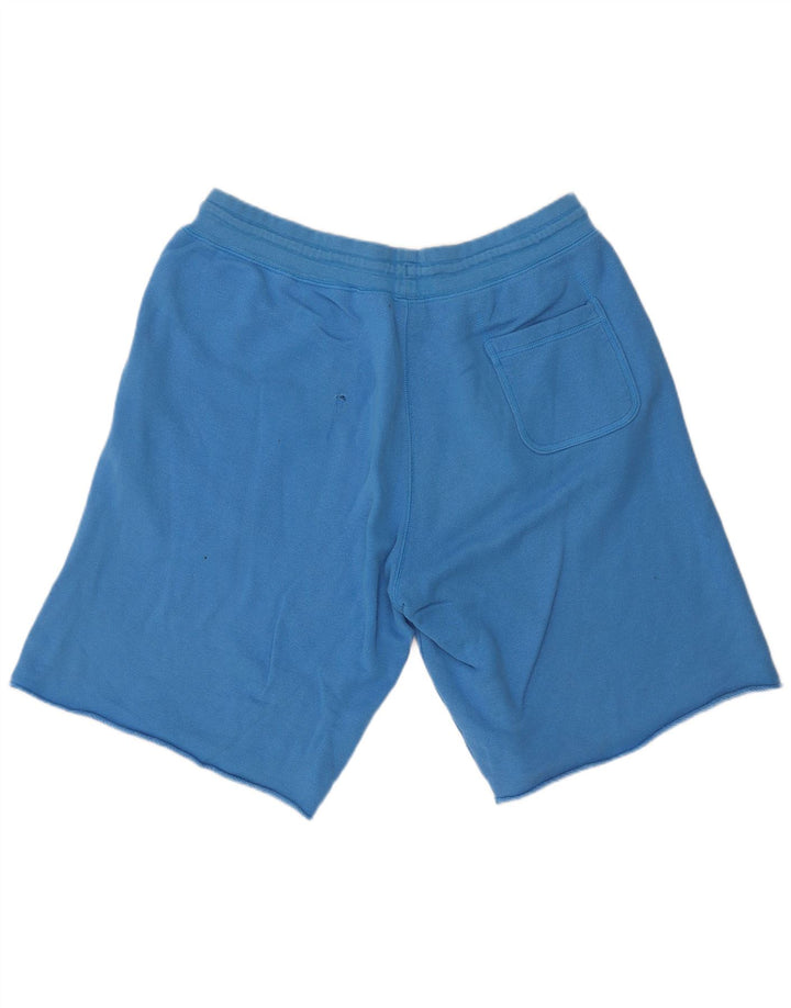 Nike Short de sport graphique pour homme en coton bleu Taille L