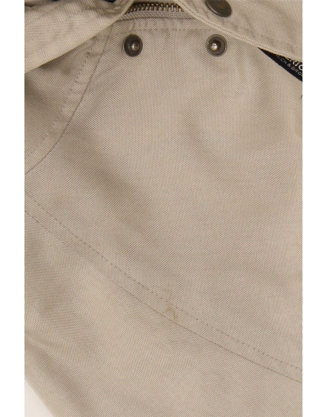 Woolrich Veste Bomber à Capuche Homme UK 38 Nylon Beige Moyen