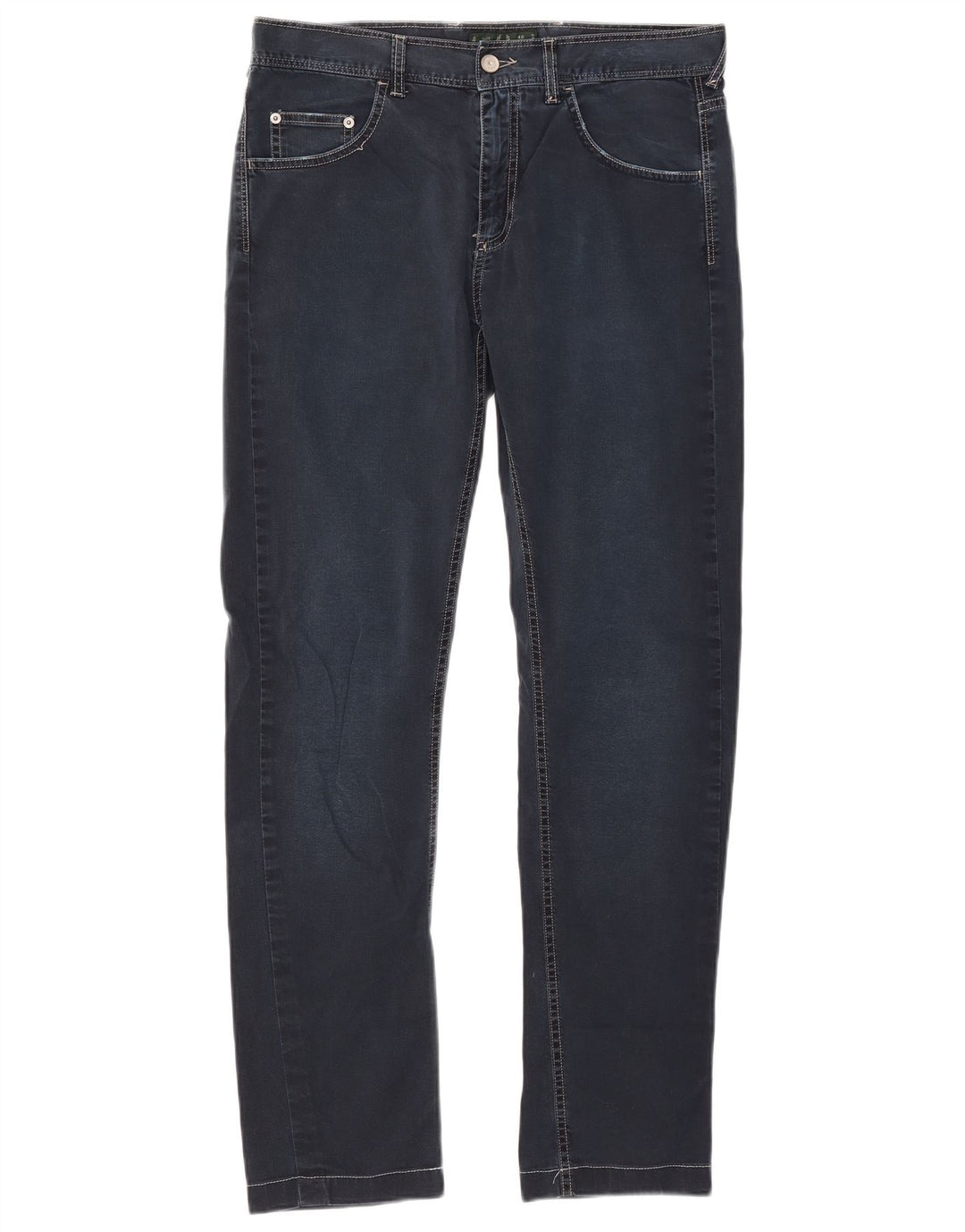 Fred Perry Jean Slim Homme IT 48 Medium W33 L30 Bleu Marine Coton