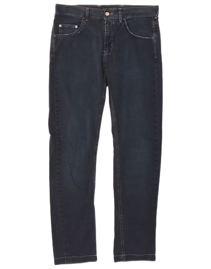 Fred Perry Jean Slim Homme IT 48 Medium W33 L30 Bleu Marine Coton