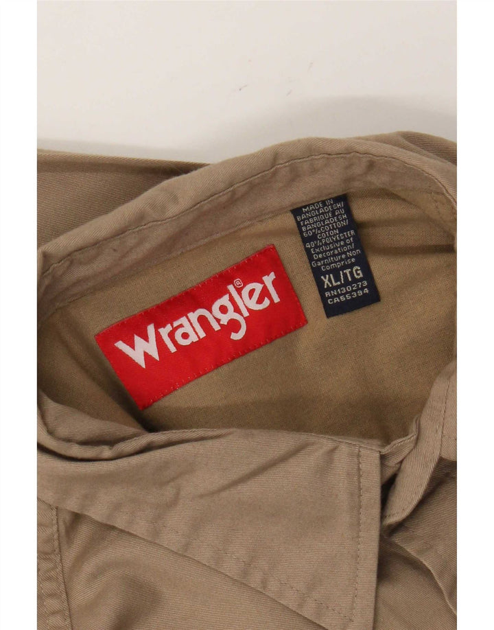 Wrangler Chemise Homme XL Coton Beige