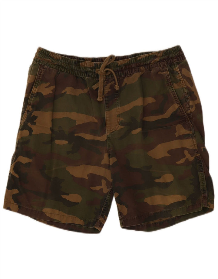 VANS Short chino homme Medium W30 Kaki Camouflage Coton
