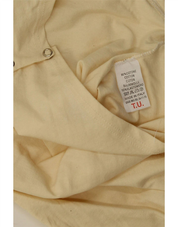 vintage Femme Body UK 10 Petit Coton Beige
