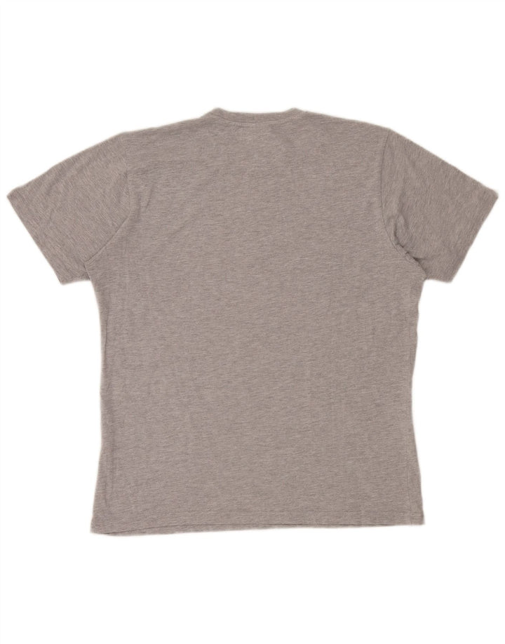 Helly Hansen T-Shirt Graphique Homme Top XL Gris Coton