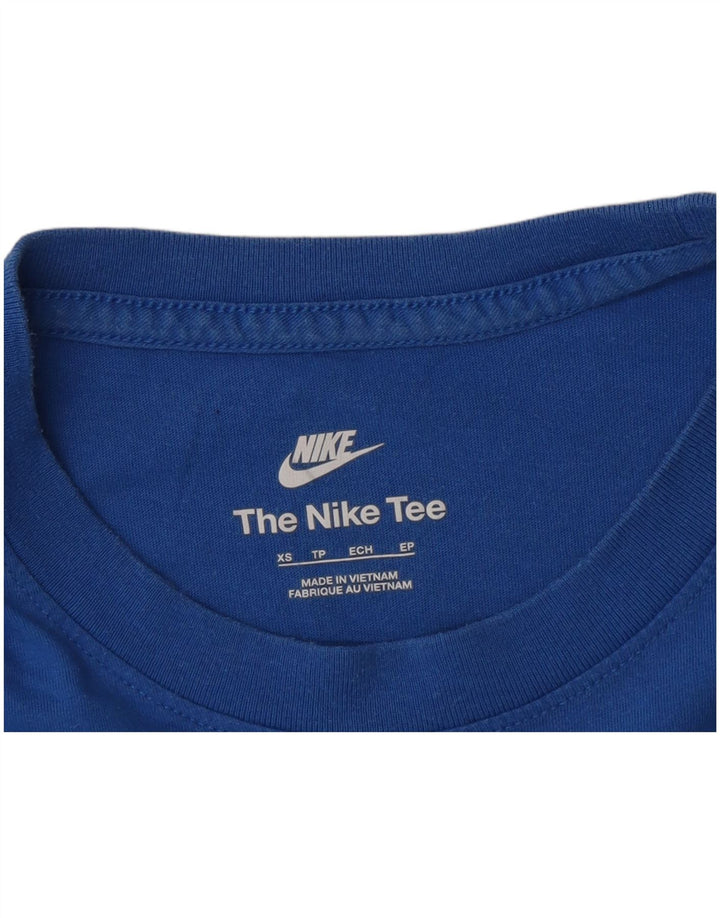 Nike T-shirt pour homme XS Bleu