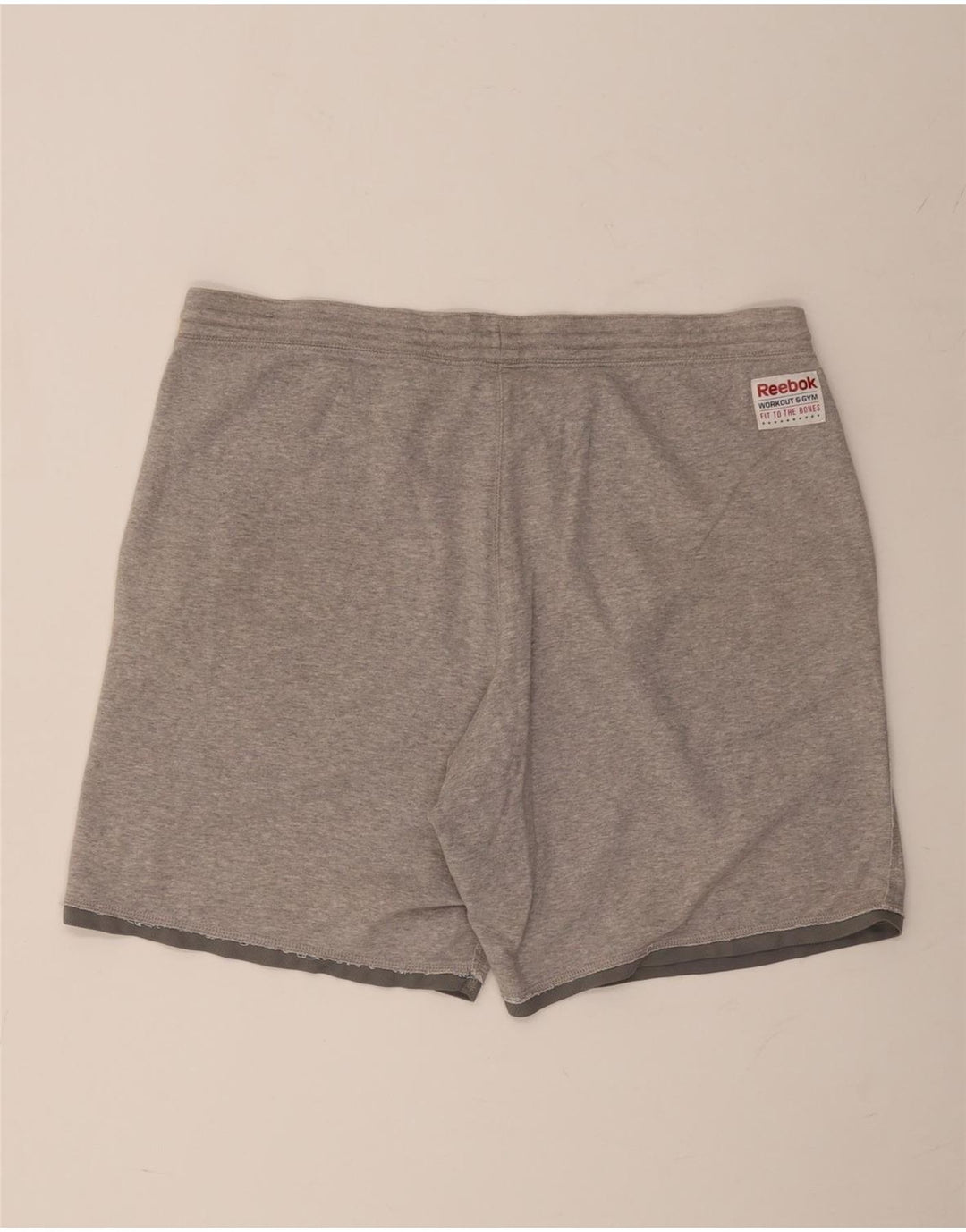 Reebok Short Graphic Sport Homme Gris Coton XL