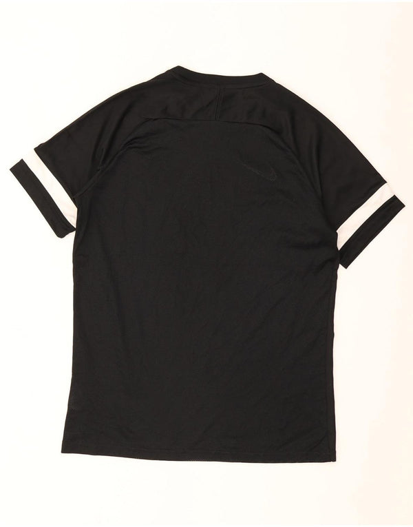 Nike Hommes Dri Fit T-Shirt Haut Large Noir Colorblock Polyester