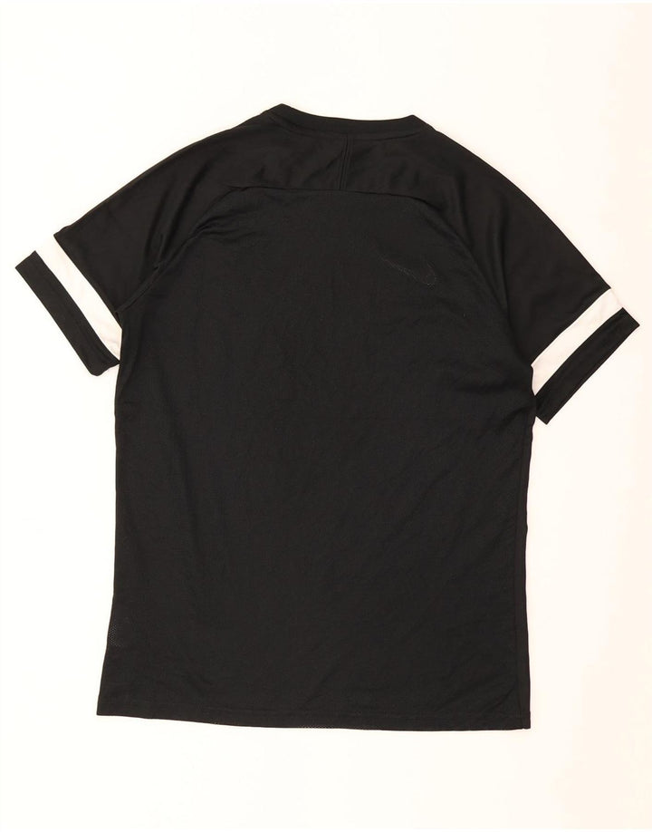 Nike Hommes Dri Fit T-Shirt Haut Large Noir Colorblock Polyester