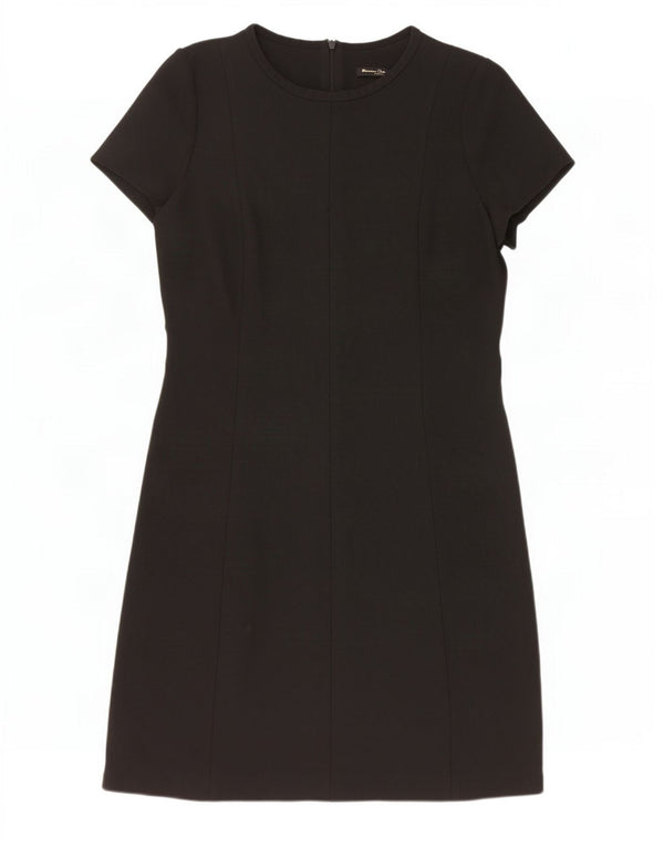 Massimo Dutti Robe trapèze pour femme EU 38 Petit Noir
