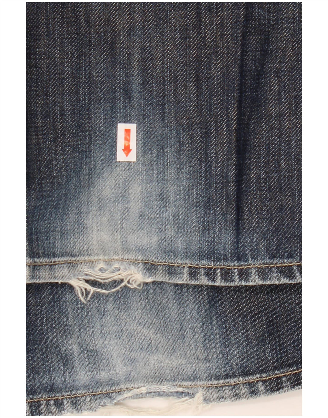 Hugo Boss Jean droit W35 L34 bleu coton homme