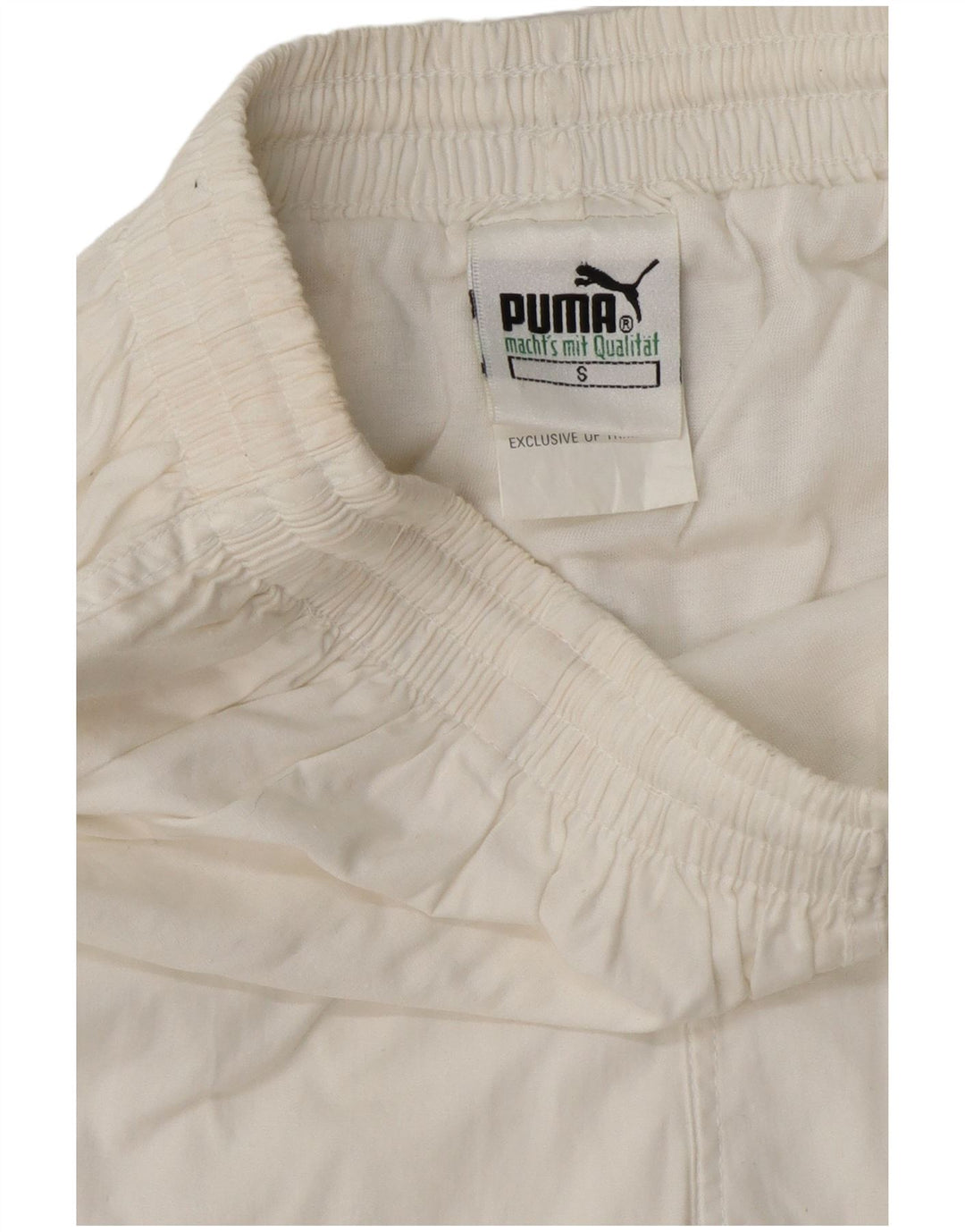Puma Short de sport pour femme UK 10 Small Blanc