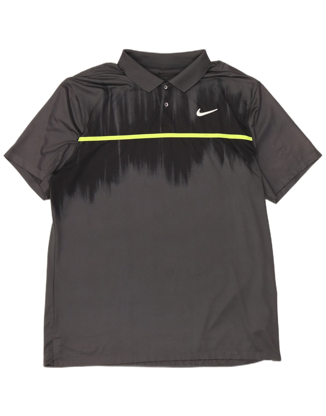 Nike Polo Dri Fit Standard Fit pour homme en polyester color block Taille L