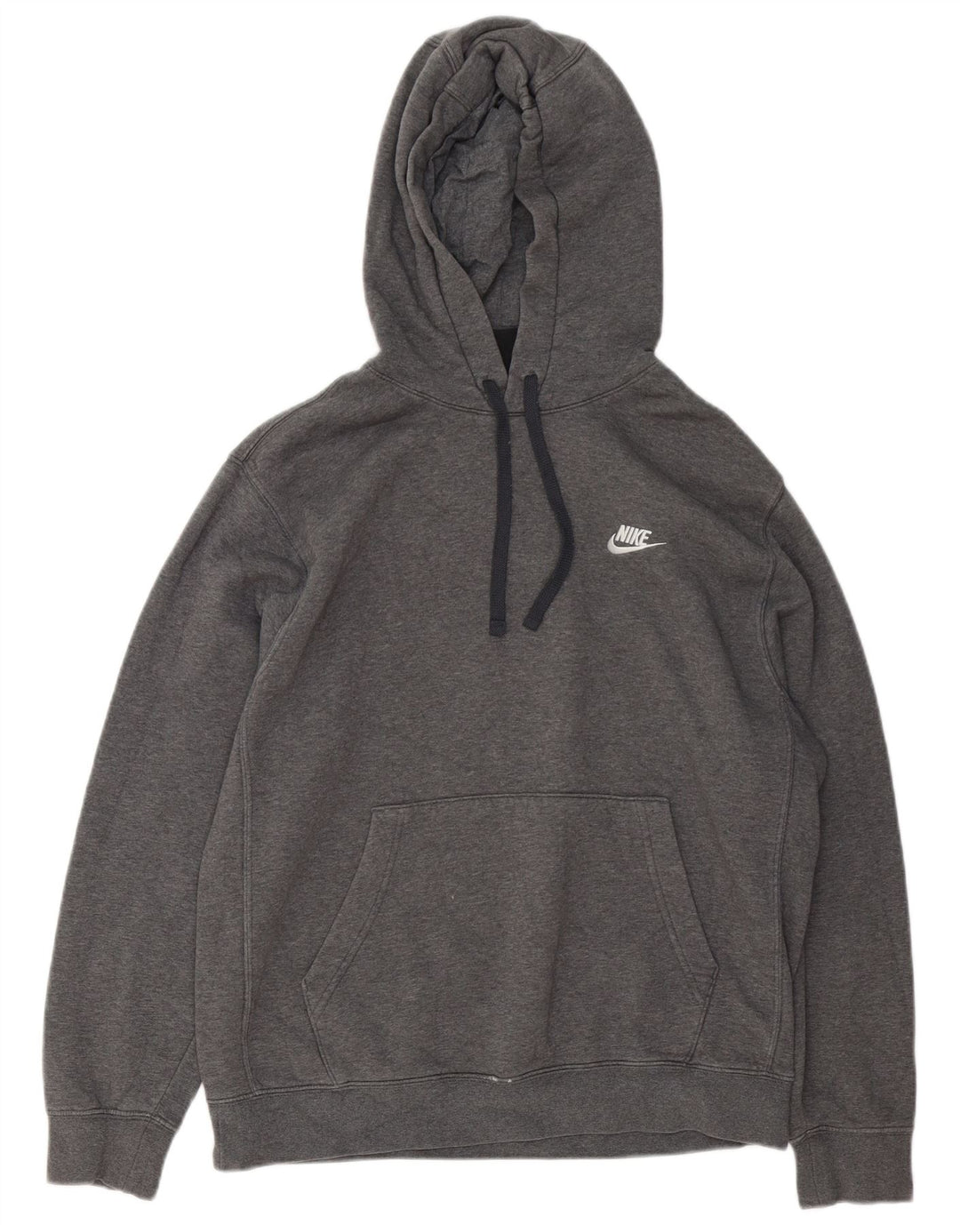Nike Pull à capuche en coton moucheté gris moyen pour homme