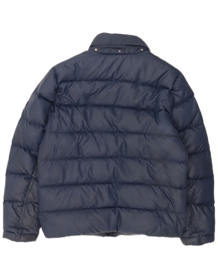 Tommy Hilfiger Veste matelassée pour hommes UK 44 2XL Bleu marine Polyester