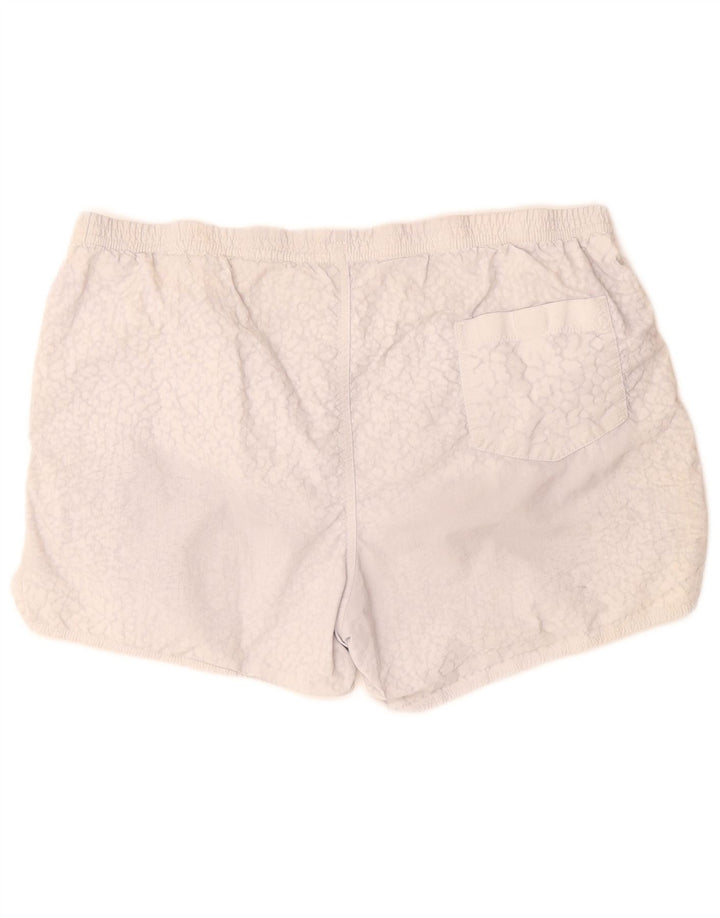 NIKE Short de sport pour homme UK 42/44 Large Gris Nylon