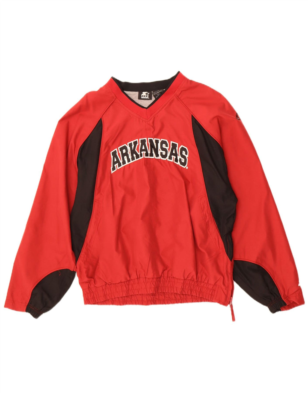 Starter Veste de Survêtement Graphique pour Homme Rouge Moyen Colorblock