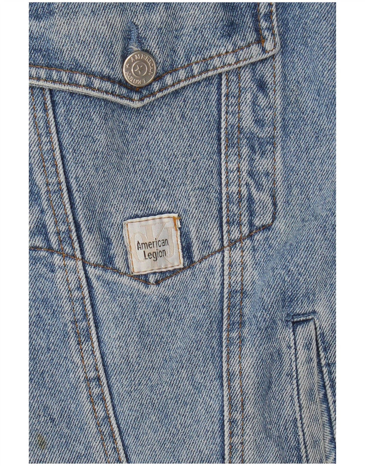 veste en jean homme vintage UK 42 XL Bleu