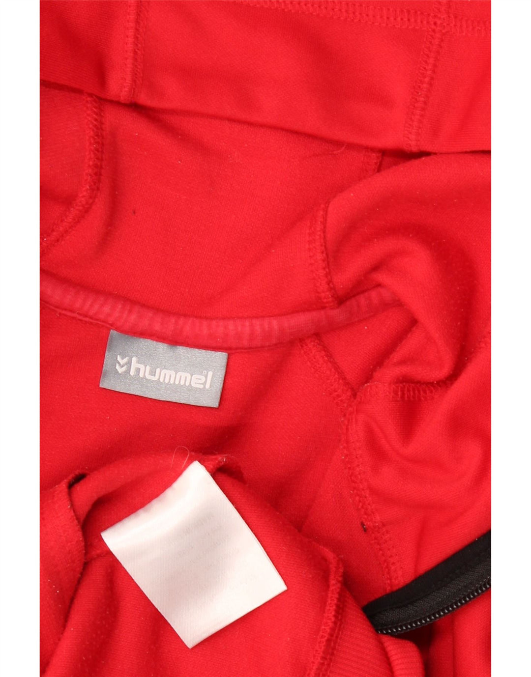 Hummel Pull à capuche zippé pour homme, petit, rouge