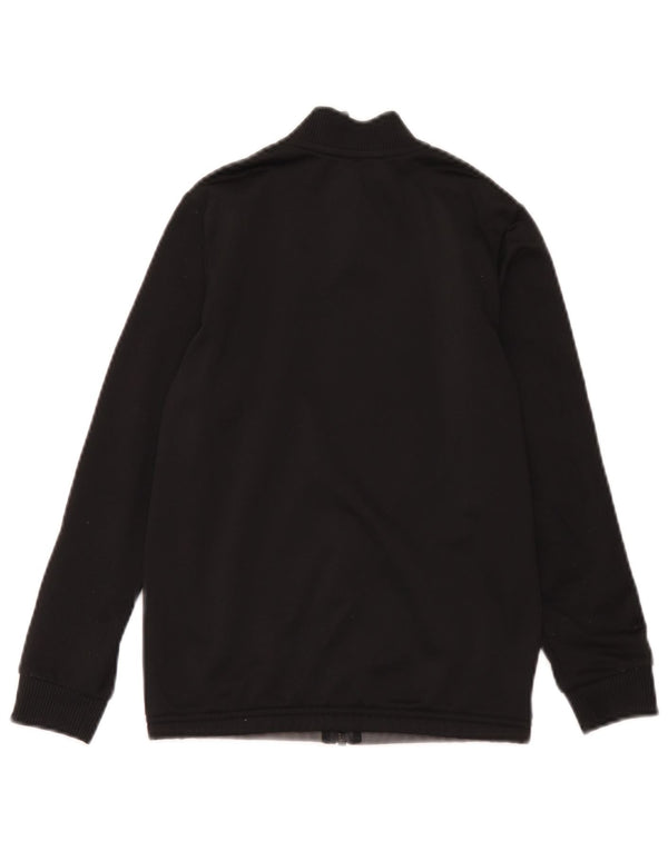 Adidas Veste de survêtement pour garçon 9-10 ans Noir Colourblock Polyester