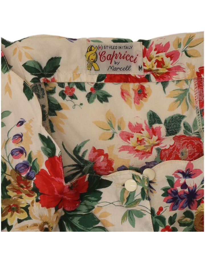 CAPRICCI BY MARCELL Chemisier court pour femme UK 14 Medium Multicolore