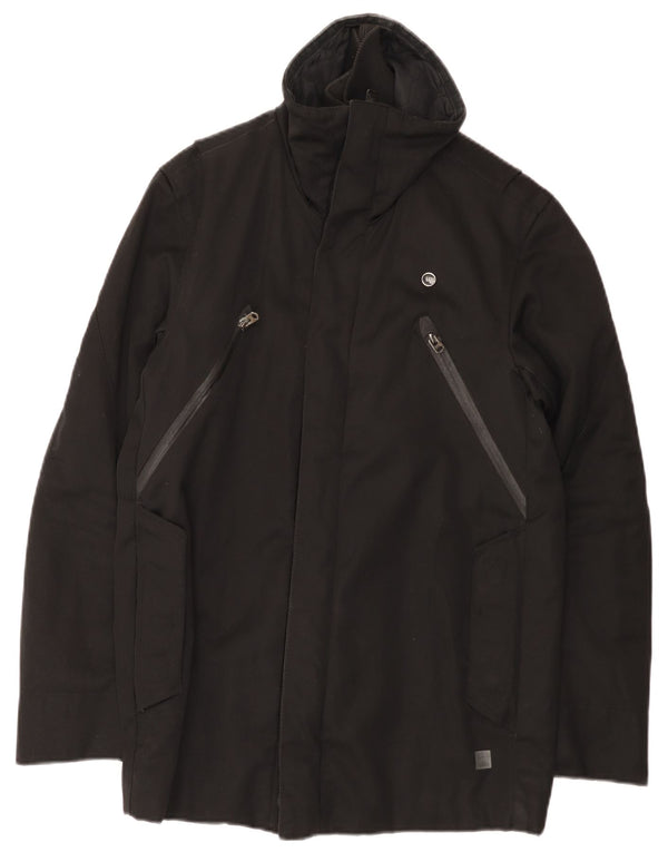 G-Star Veste coupe-vent pour homme UK 38 Medium Noir Polyamide
