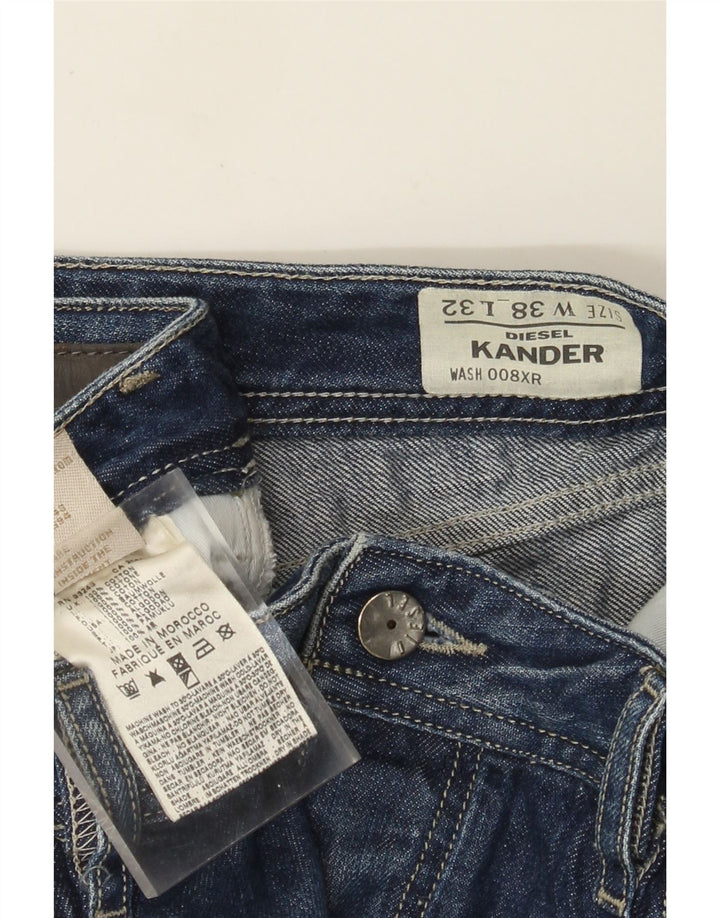 Diesel Jean Droit Kander W38 L32 Homme Bleu Coton