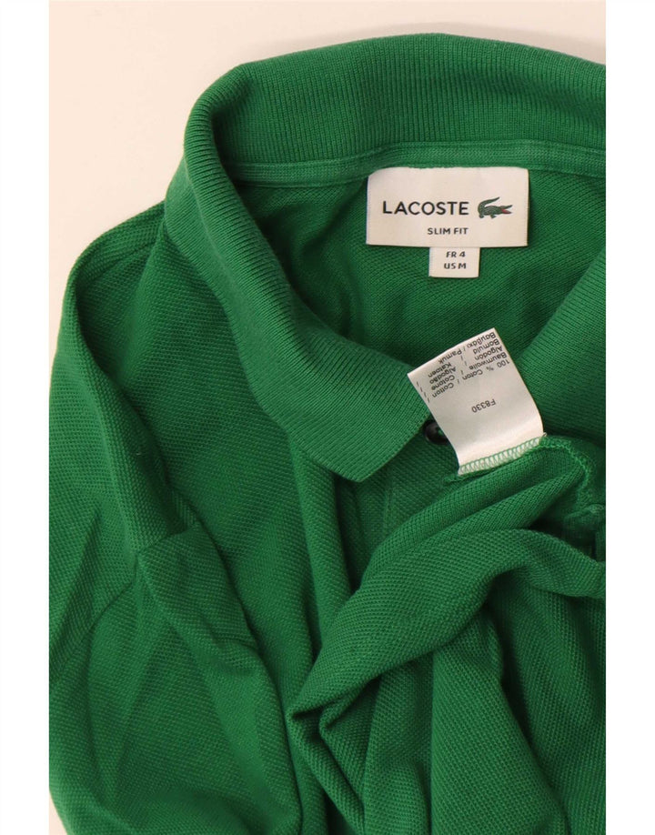 Lacoste Polo Slim Fit pour homme Taille 4 Coton vert moyen