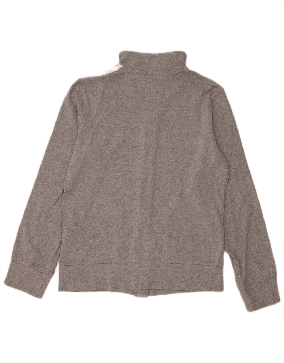 ADIDAS Veste de survêtement pour femme UK 16 Large Gris Coton