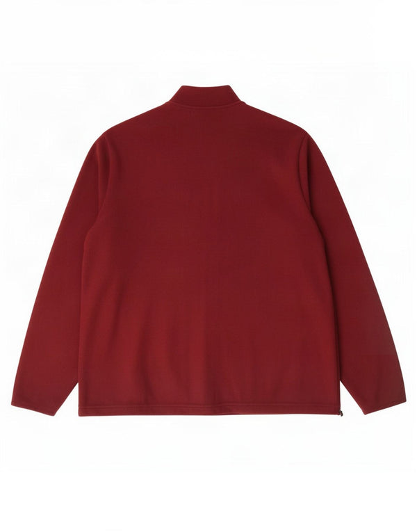 Marks & Spencer Veste polaire pour femme UK 22 3XL Bordeaux Polyester