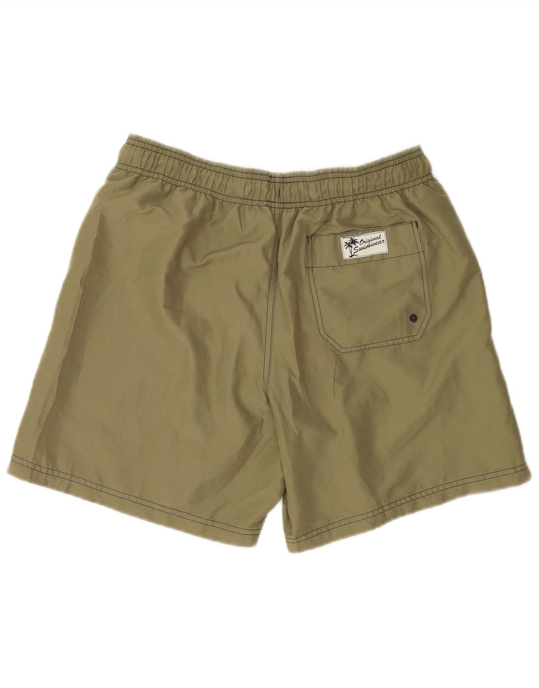 Marks & Spencer Short de Bain Homme Kaki Moyen Polyester