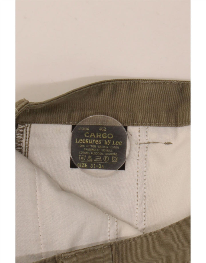 LEE Pantalon Cargo Droit Homme W31 L31 Beige Coton