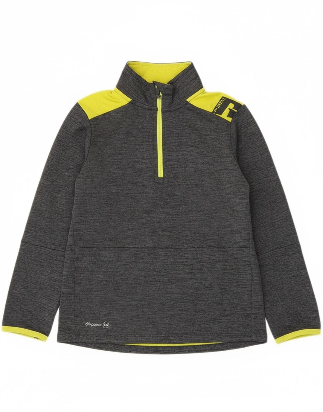 Russell Athletic Haut de survêtement pour garçon 7-8 ans Gris moyen