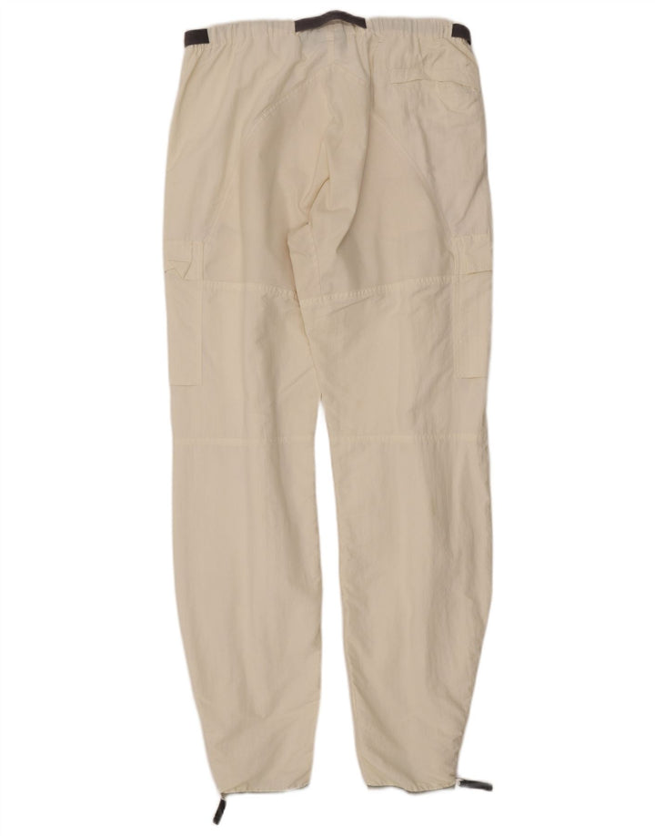 MURPHY & NYE Pantalon Cargo Slim Homme Large W34 L34 Blanc Polyamide