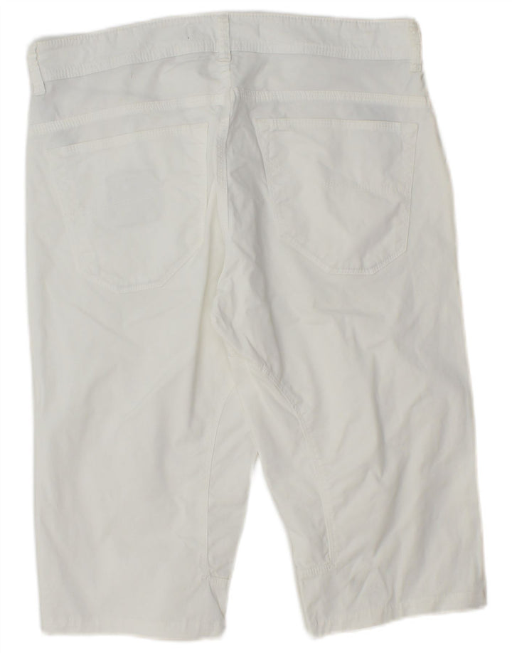 SIVIGLIA Bermuda Homme W33 Coton Blanc Moyen