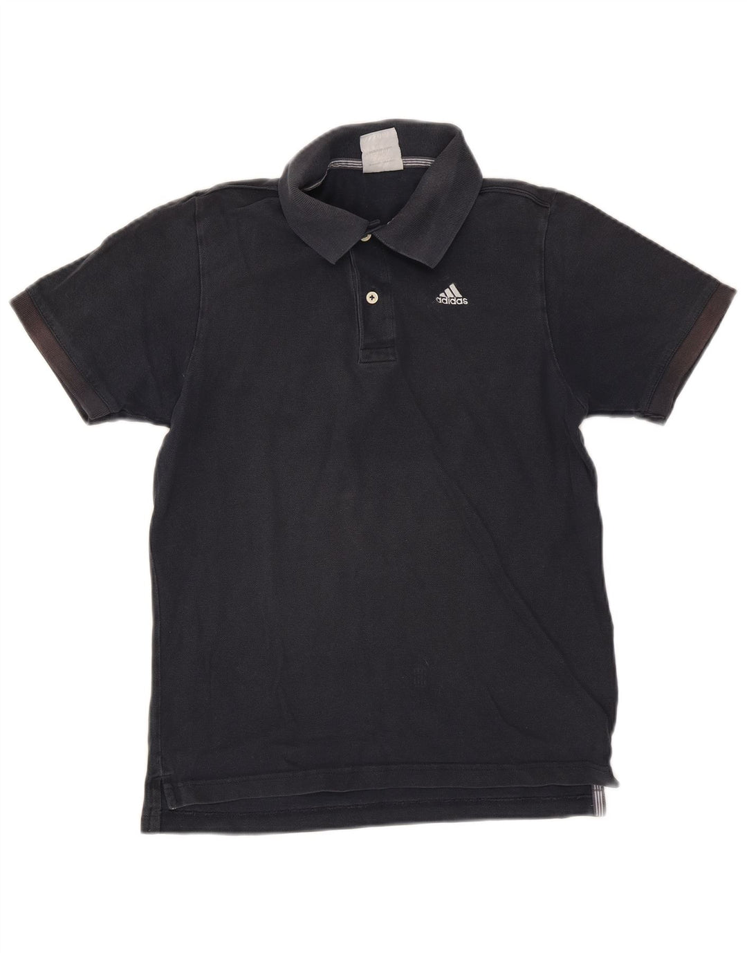 Adidas Polo Homme Petit Bleu Marine Coton
