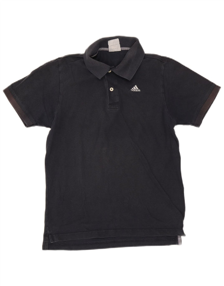 Adidas Polo Homme Petit Bleu Marine Coton