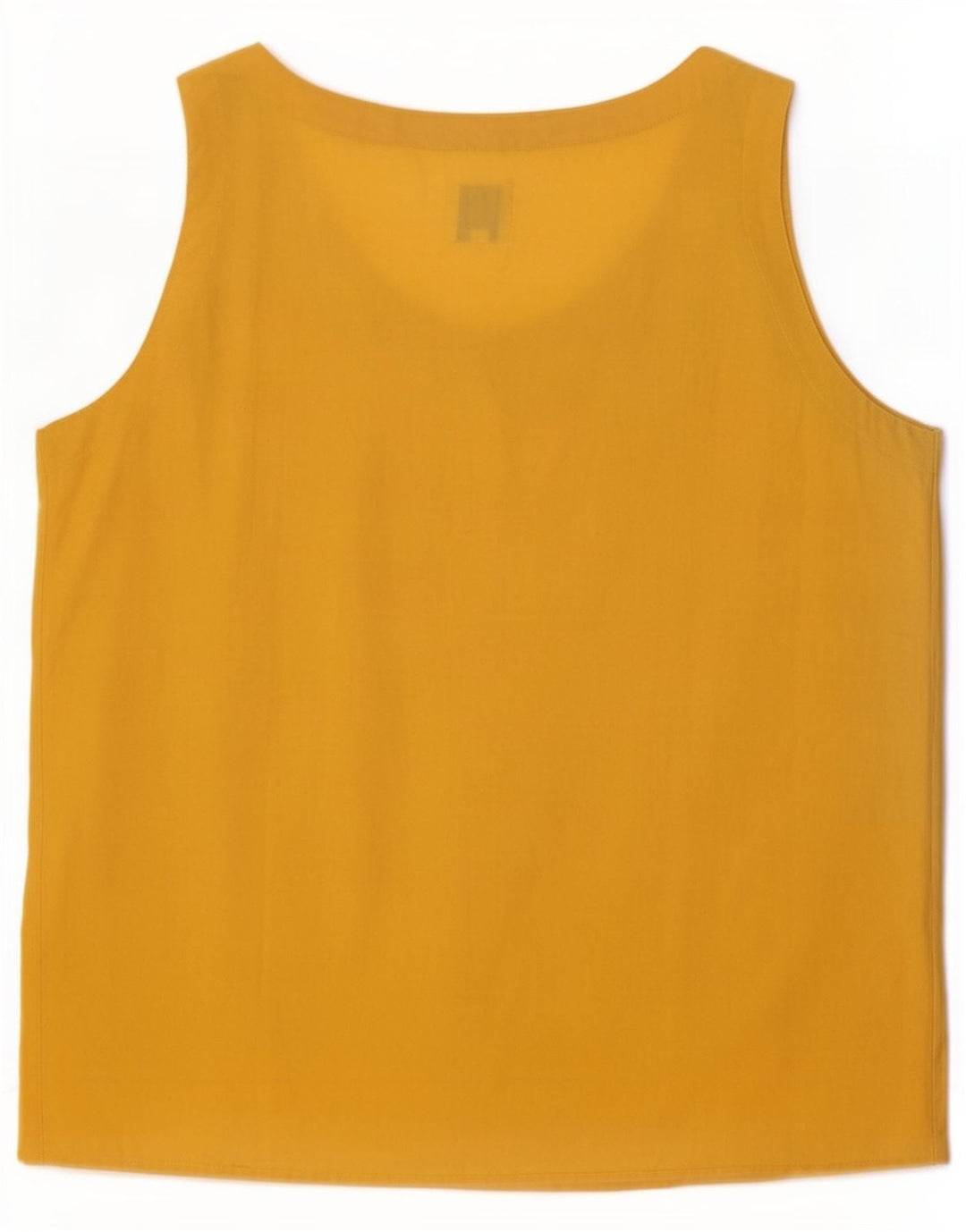 Benetton Femme Blouse Sans Manches Top IT 42 Jaune Moyen