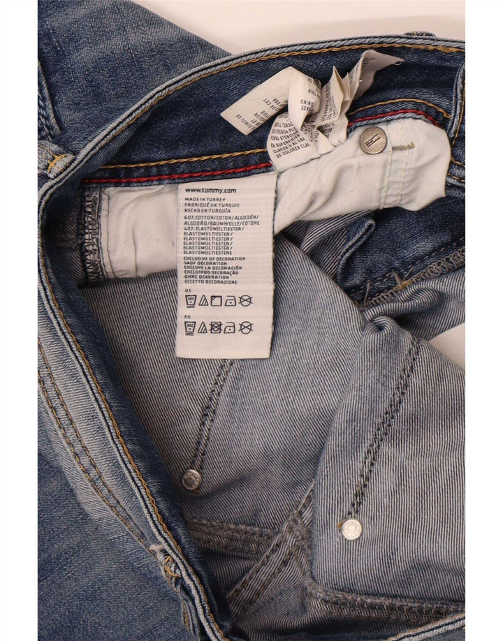 Tommy Hilfiger Jean Slim Femme W30 L29 Bleu Coton
