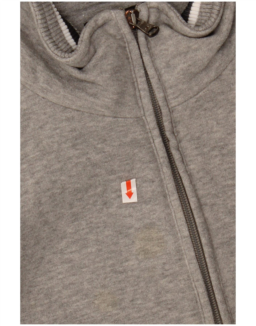 CHAMPION Veste de Survêtement Homme Large Gris Moucheté Coton