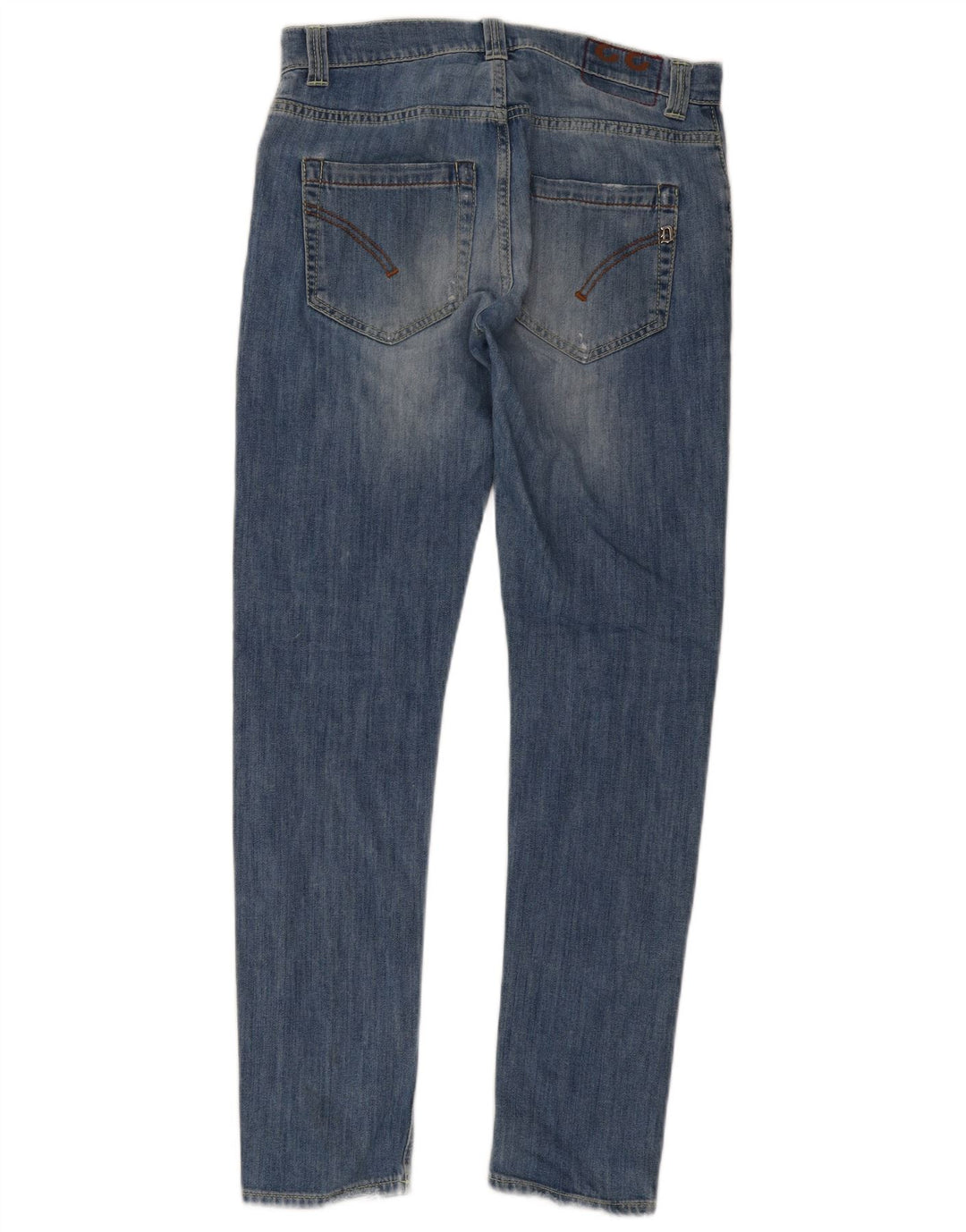 Dondup Jean slim vieilli pour homme W33 L32 en coton bleu