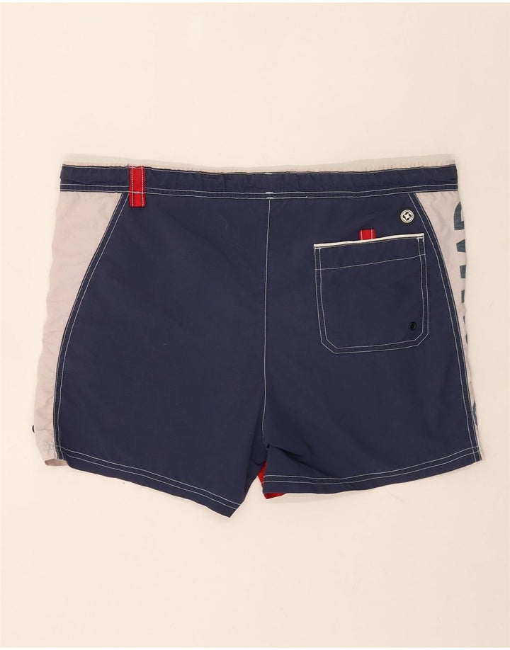 Colmar Short de Bain Graphique EU48 Homme Colorblock Rouge Moyen