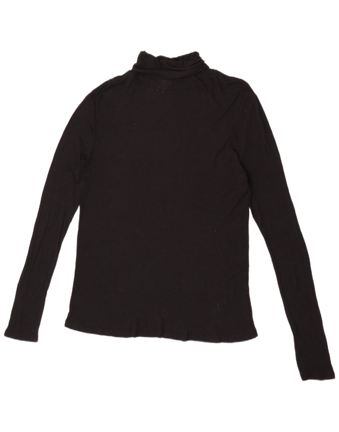 Zara Femme Top Manches Longues UK 16 Large Noir