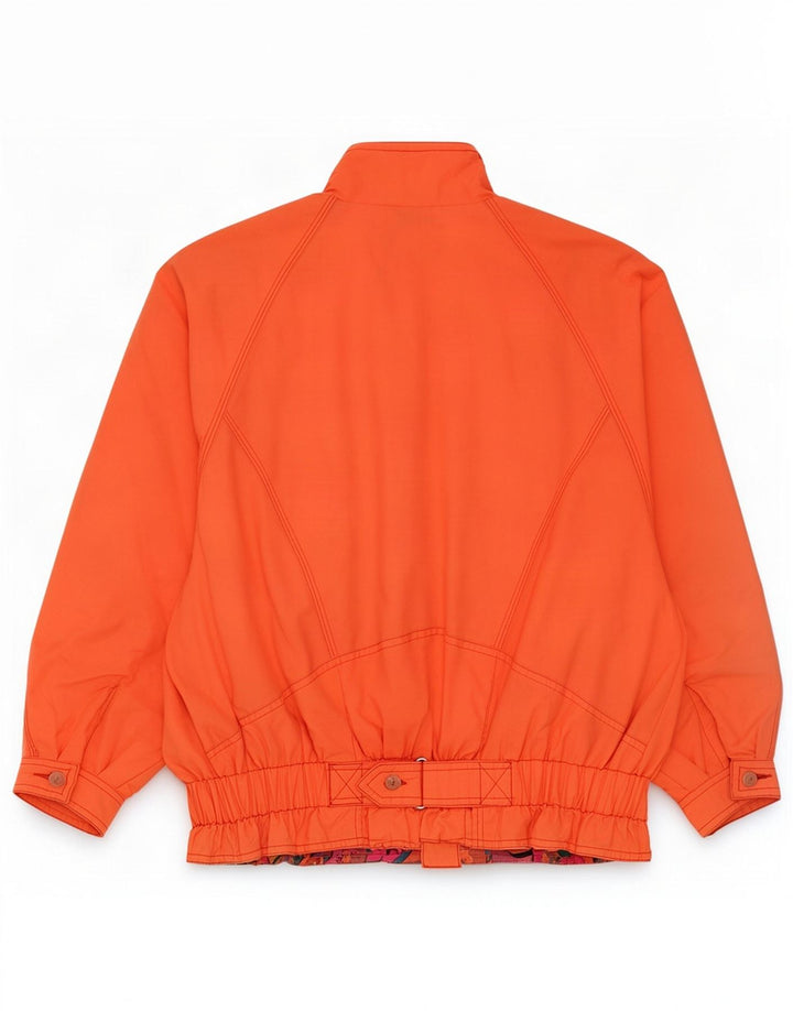 veste de ski vintage filles 11-12 ans nylon orange