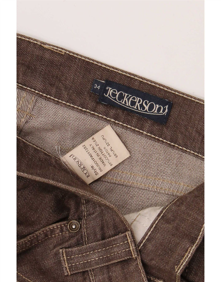 Jeckerson Jean Regular Homme W30 L32 Marron Coton