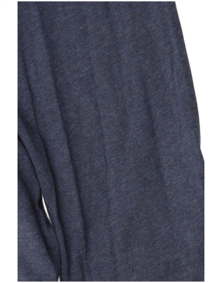 NIKE Mens Standard Fit Top Long Sleeve XL Navy Blue Vintage Nike and Second-Hand Nike from Messina Hembry 